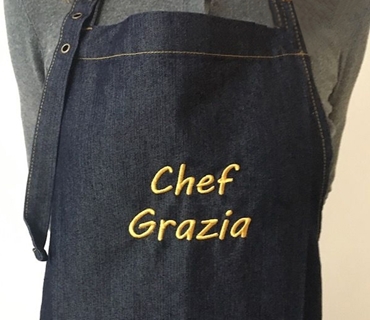 Immagine di GREMBIULE JEANS CON NOME